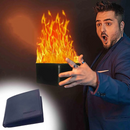 2 Pcs Magic Fire Wallet Appear Flam. Wallet Trick Big Burning Space